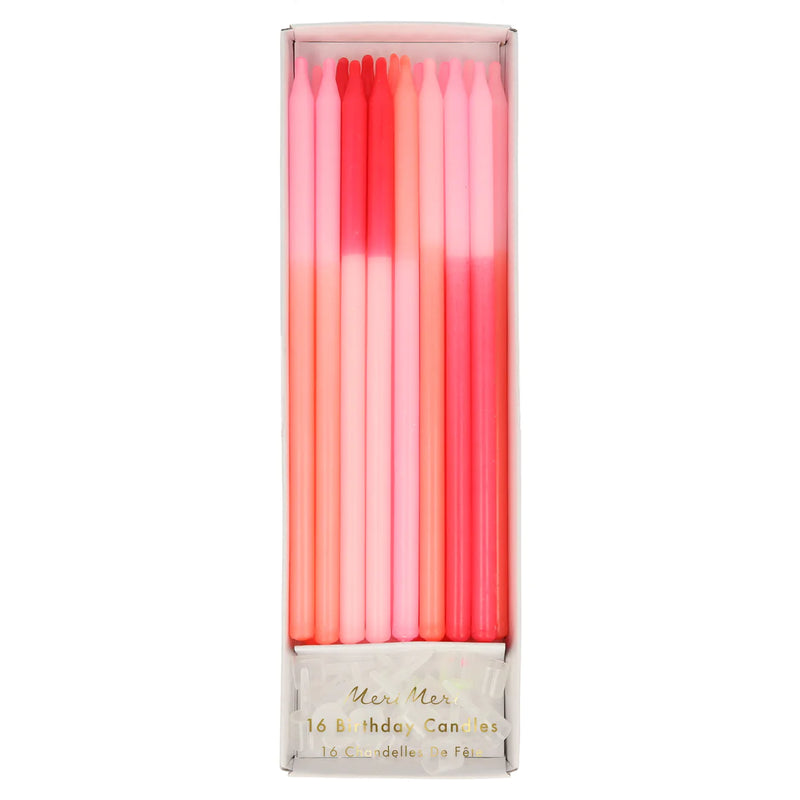 Pink Colour Block Candles