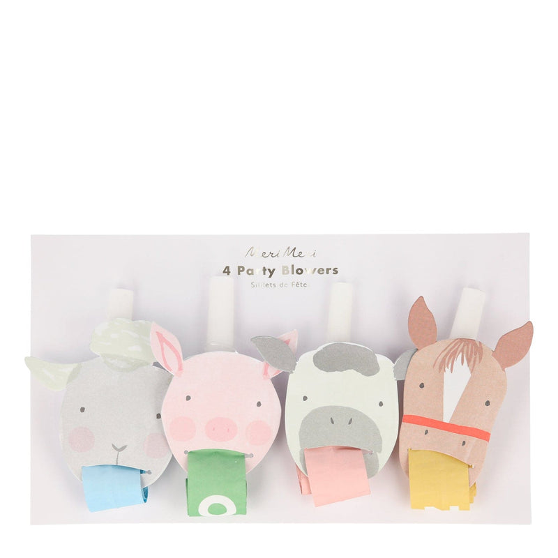 On The Farm Party Blowers | Boutique Ballooons