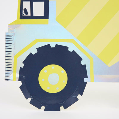 Dumper Truck Plates | Boutique Ballooons