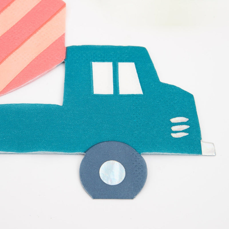 Construction Napkins | Boutique Ballooons
