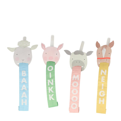 On The Farm Party Blowers | Boutique Ballooons