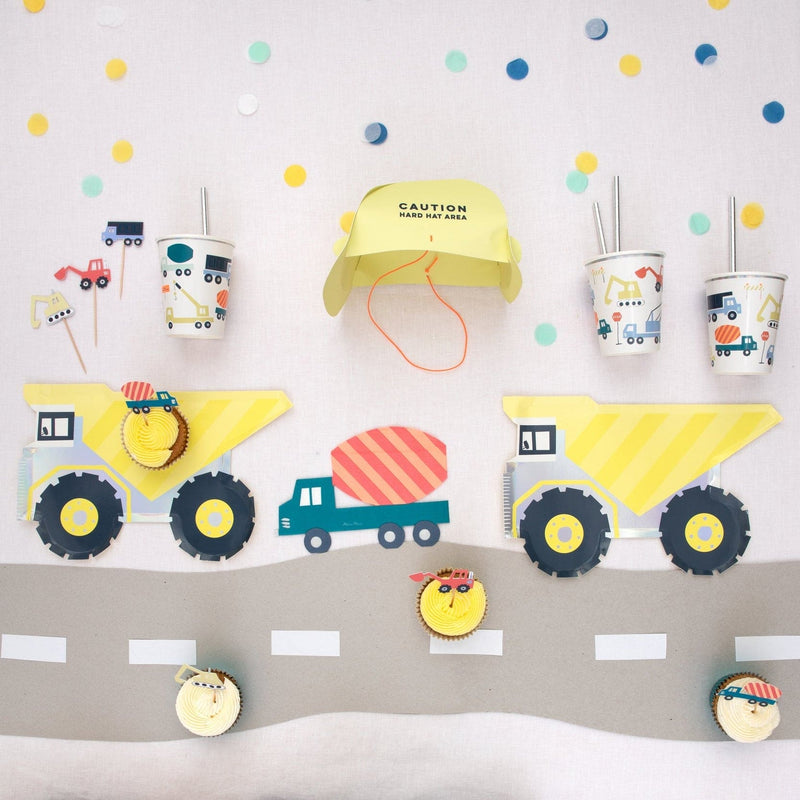 Dumper Truck Plates | Boutique Ballooons