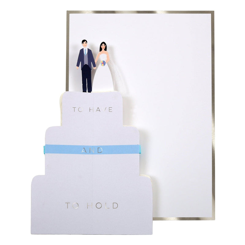 Wedding Cake Honeycomb Card | Boutique Ballooons