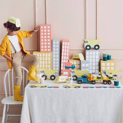 Dumper Truck Plates | Boutique Ballooons