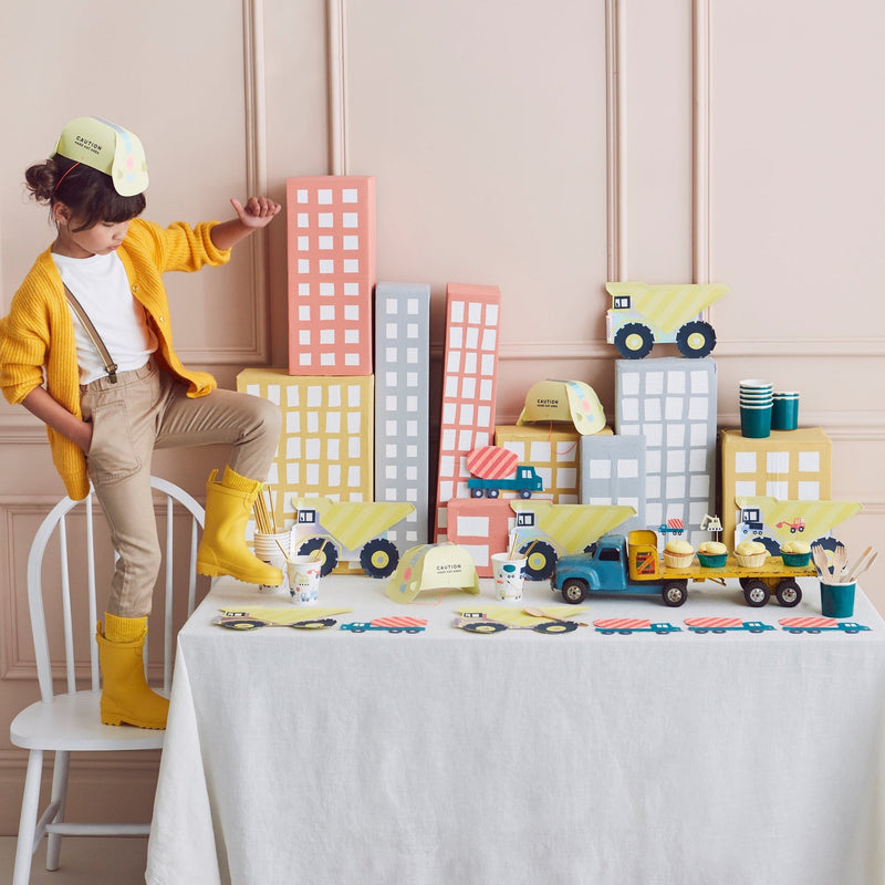 Dumper Truck Plates | Boutique Ballooons