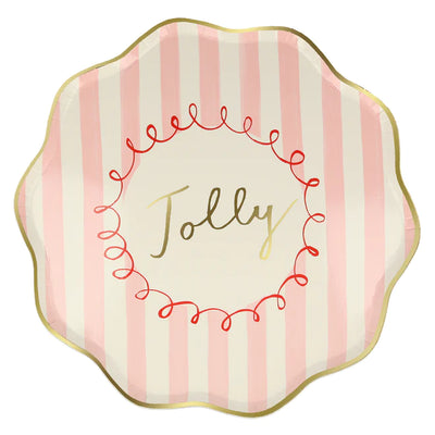 Striped Dinner Plates