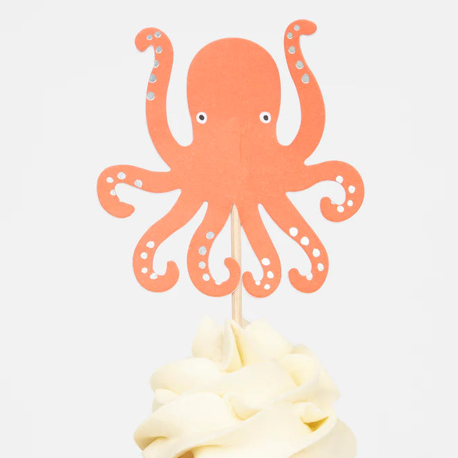 Octopus & Shark Cupcake Kit | Boutique Ballooons