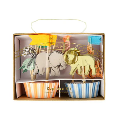 Safari Animals Cupcake Kit | Boutique Ballooons