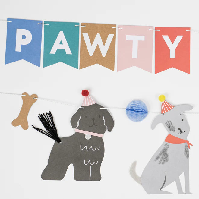 Puppy Party Garland | Boutique Ballooons