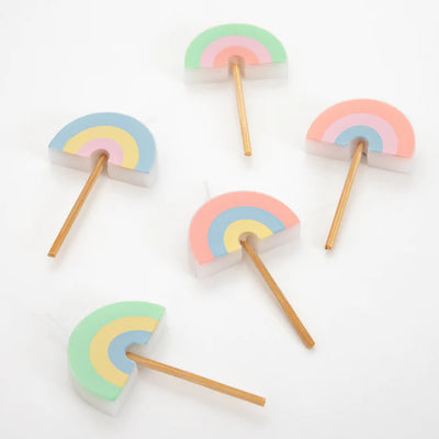 Rainbow Party Candles