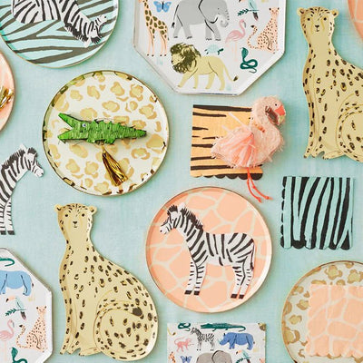 Safari Animal Print Large Napkins