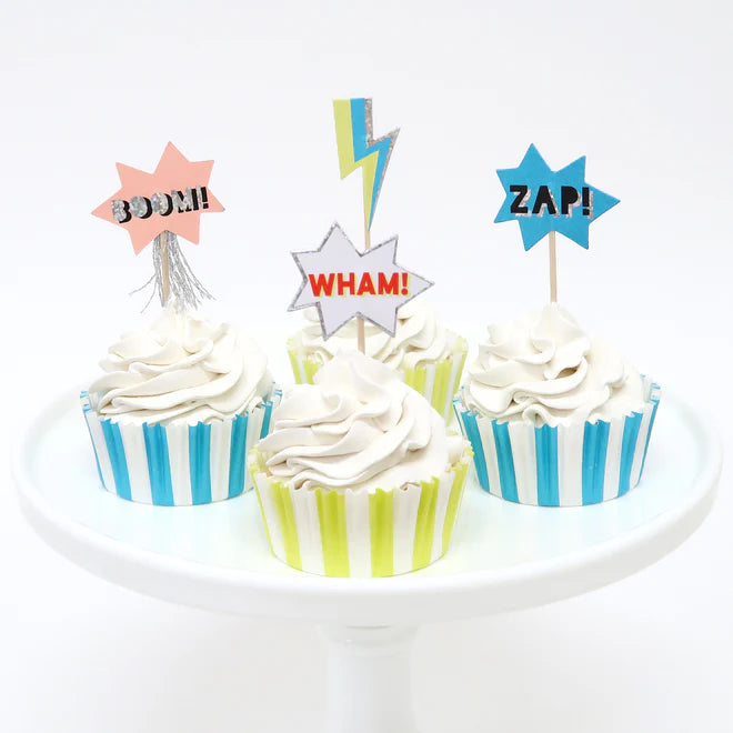 Superhero Cupcake Kit | Boutique Ballooons