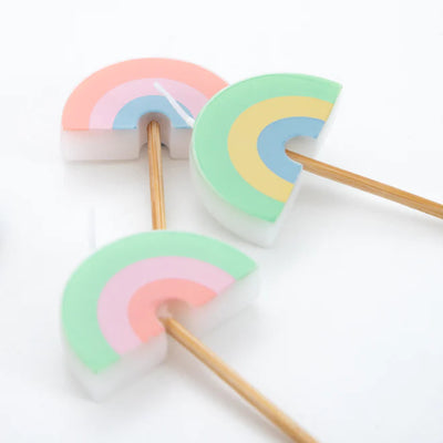 Rainbow Party Candles