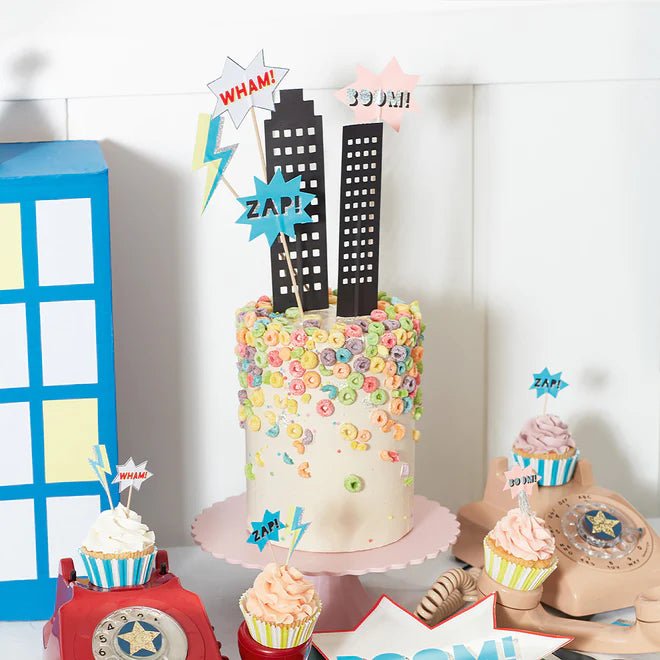 Superhero Cupcake Kit | Boutique Ballooons