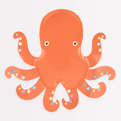 Octopus Plates | Boutique Ballooons