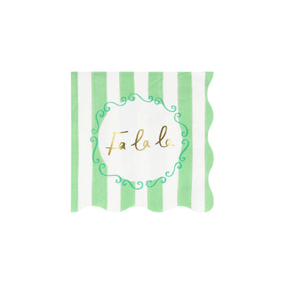 Striped Small Napkins