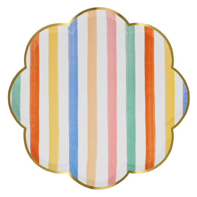 Colourful Pattern Dinner Plates