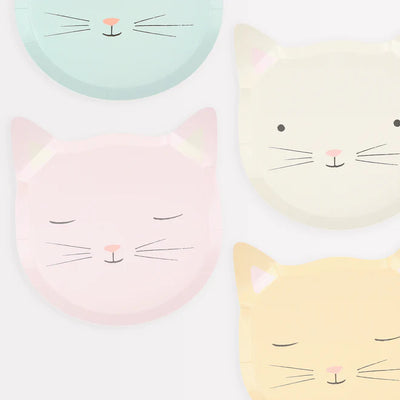 Cute Kitten Plates | Boutique Ballooons