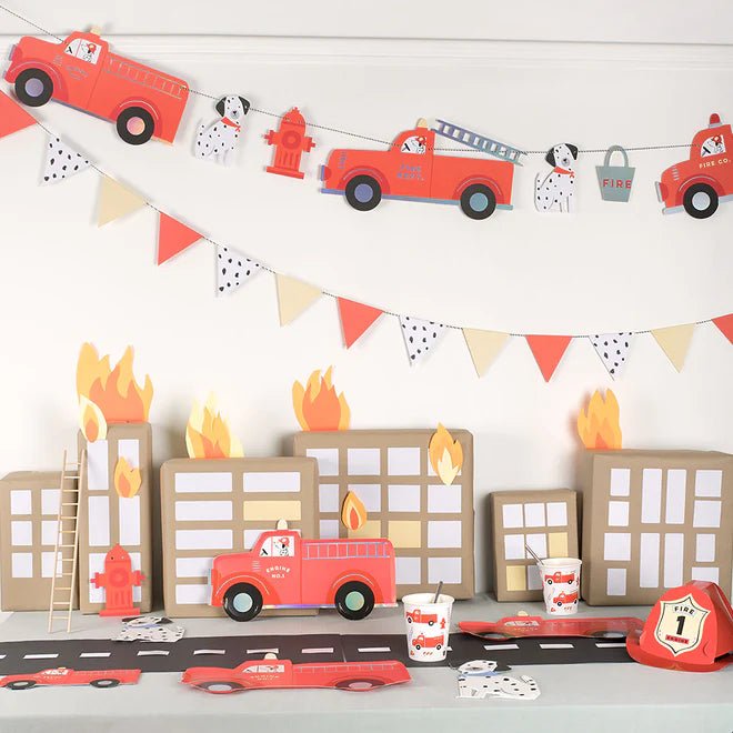 Fire Truck Cups | Boutique Ballooons