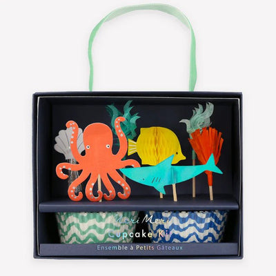 Octopus & Shark Cupcake Kit | Boutique Ballooons