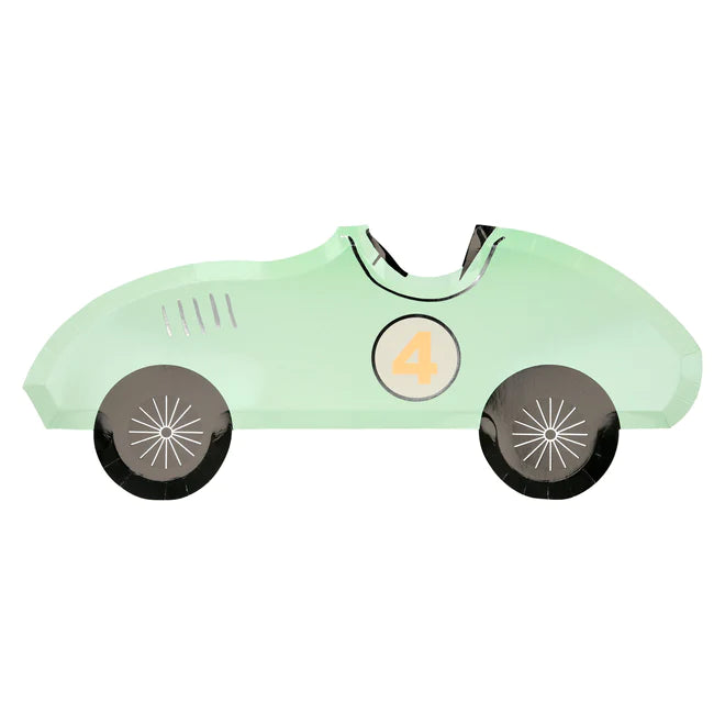 Race Car Plates | Boutique Ballooons
