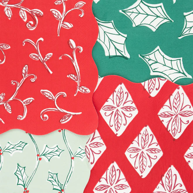 Block Print Small Napkins