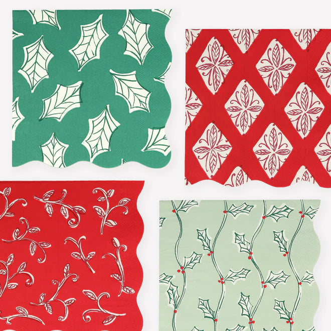 Block Print Large Napkins
