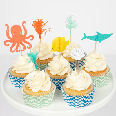 Octopus & Shark Cupcake Kit | Boutique Ballooons