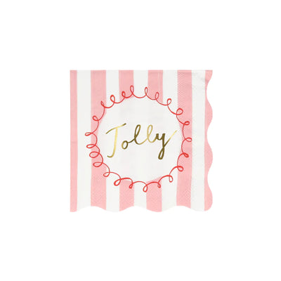 Striped Small Napkins