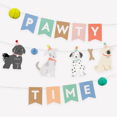 Puppy Party Garland | Boutique Ballooons