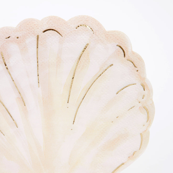 Watercolour Clam Shell Napkins