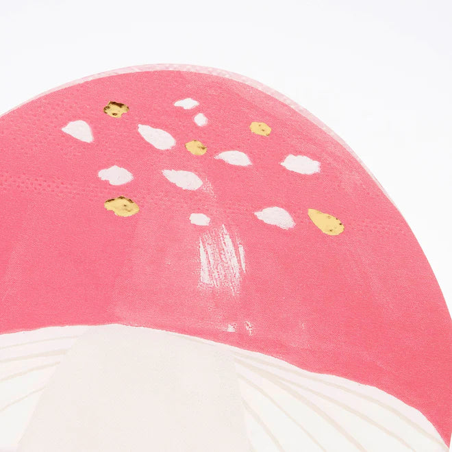 Fairy Mushroom Plates