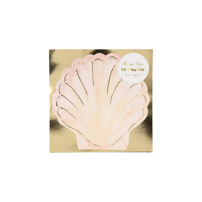 Watercolour Clam Shell Napkins