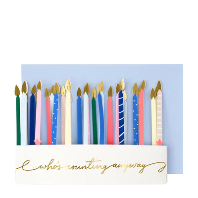 Candle Birthday Card