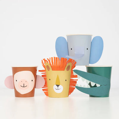 Animal Parade Character Cups | Boutique Ballooons