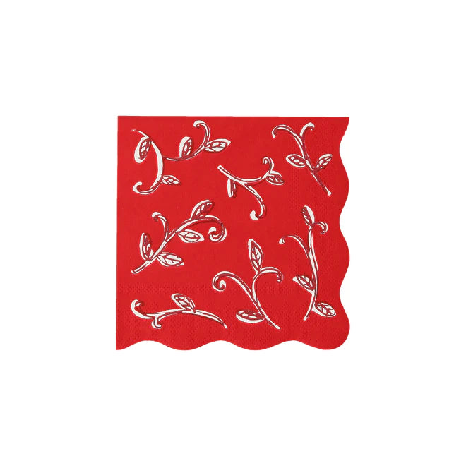 Block Print Small Napkins