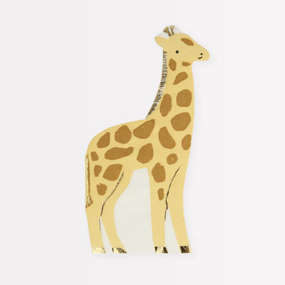 Giraffe Napkins | Boutique Ballooons