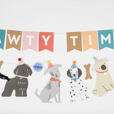 Puppy Party Garland | Boutique Ballooons