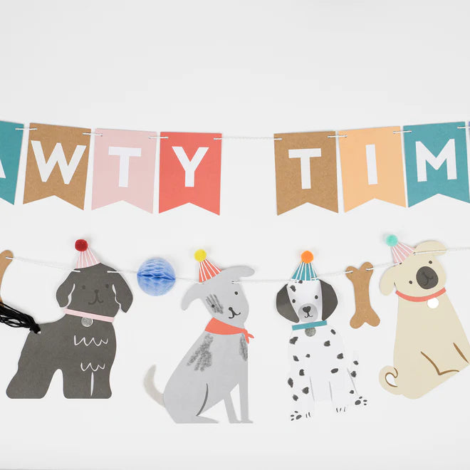 Puppy Party Garland | Boutique Ballooons