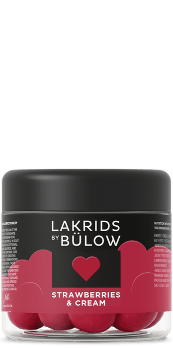 Lakrids by Bülow STRAWBERRY & CREAM 125g | Boutique Ballooons
