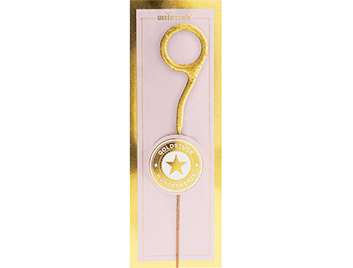 9 mini gold weiß Goldstück Wondercandle® mini