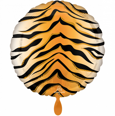 Tiger Print Rund - Boutique Ballooons