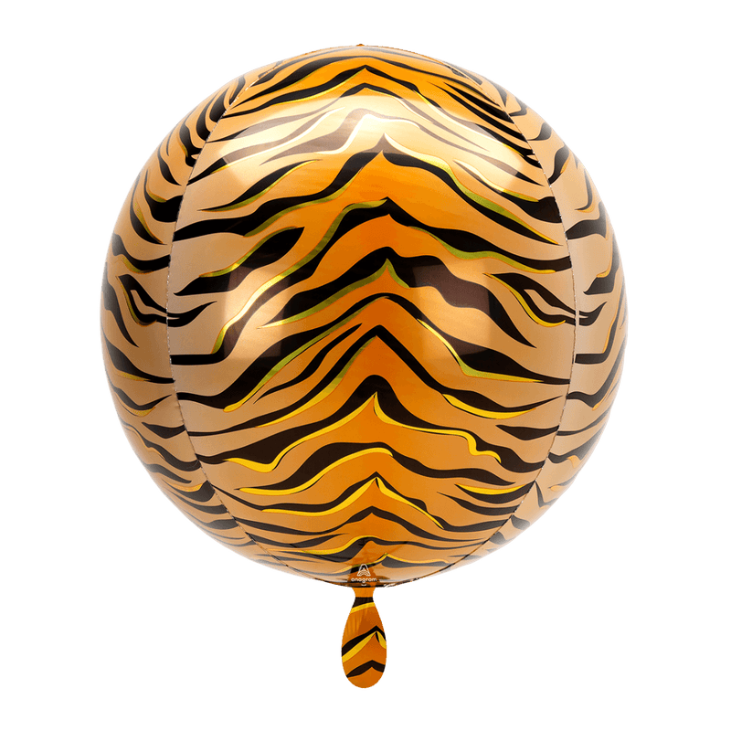 Tiger Print Orbz - Boutique Ballooons