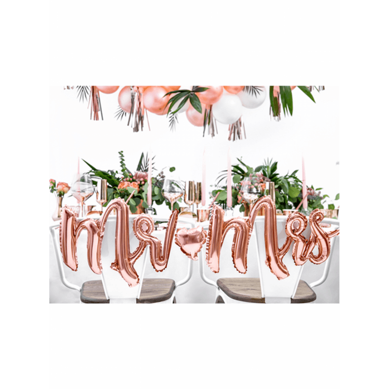 Mr & Mrs - Boutique Ballooons