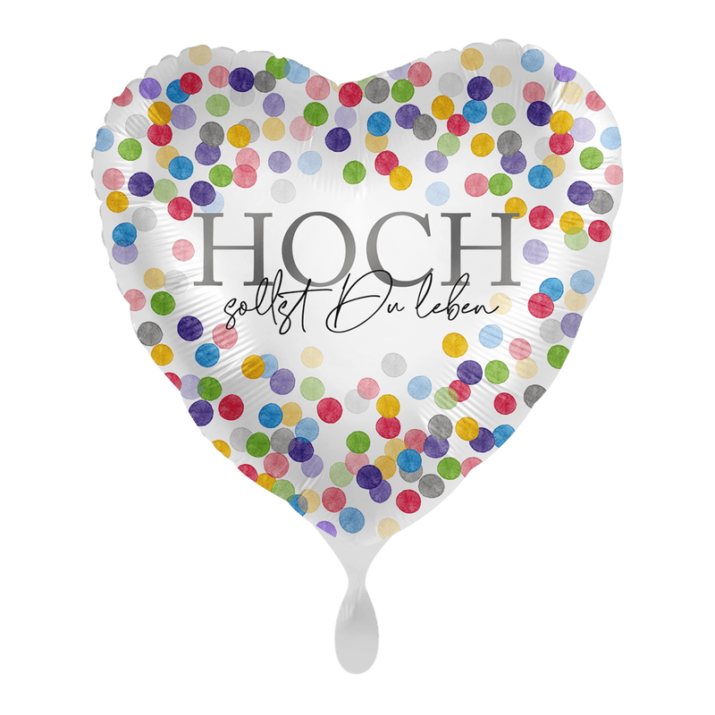 Lebe Hoch Konfetti | Boutique Ballooons