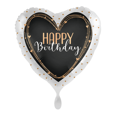 Happy Birthday Elegant Hearts | Boutique Ballooons