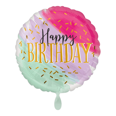 Water Color Birthday - Boutique Ballooons