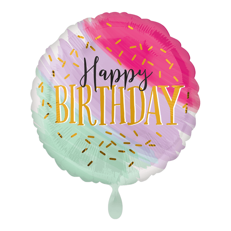Water Color Birthday - Boutique Ballooons