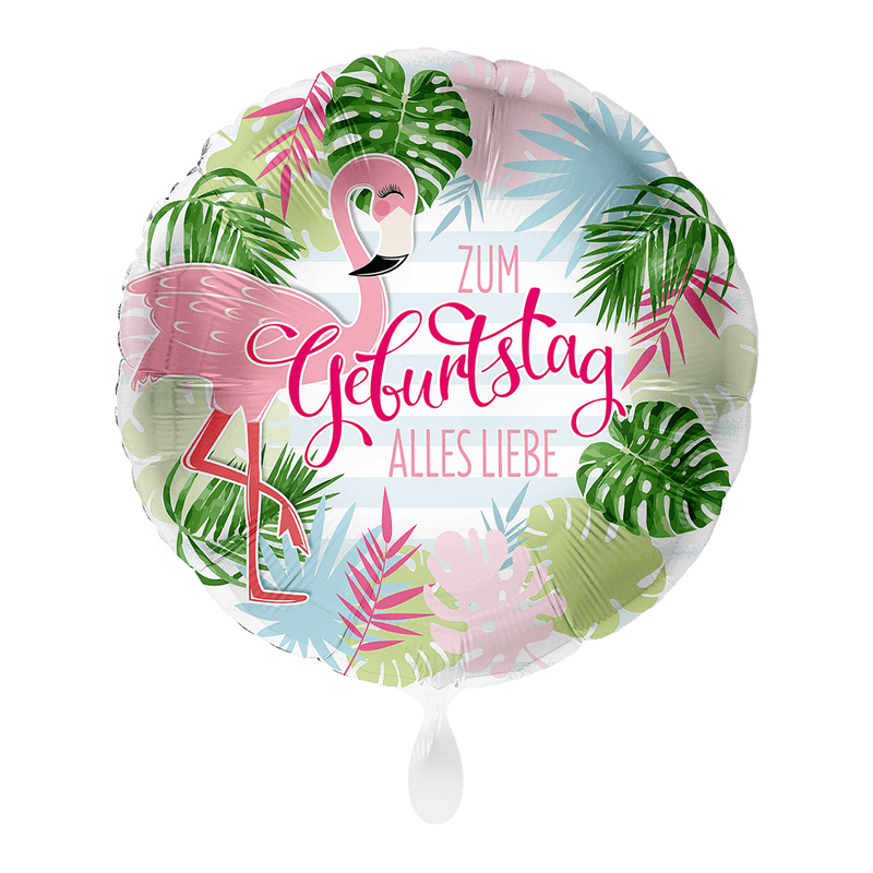 Geburtstag Flamingo - Boutique Ballooons