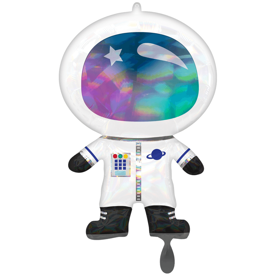 Weltraum-Ballonset Für Geburtstag – 10 Stück Mit 3D-Raumschiff, Astronaut, Erde & Galaxie